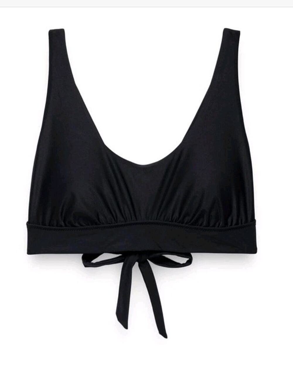 Prana Mallorca Swim Top Women's Size Small Black